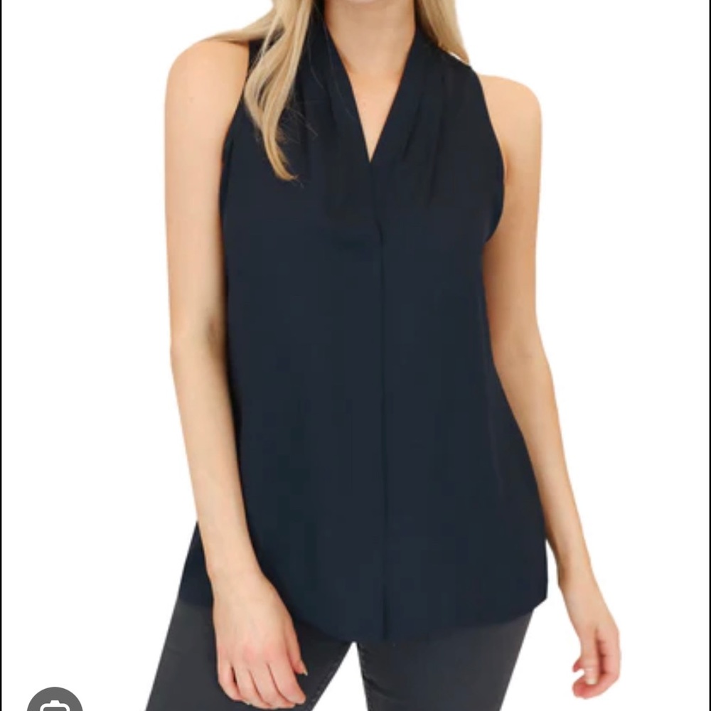 Violet & Claire Navy tank blouse size medium